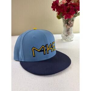 Milwaukee Brewers City Connect New Era 59FIFTY 7 3/8 Powder Blue MKE Hat